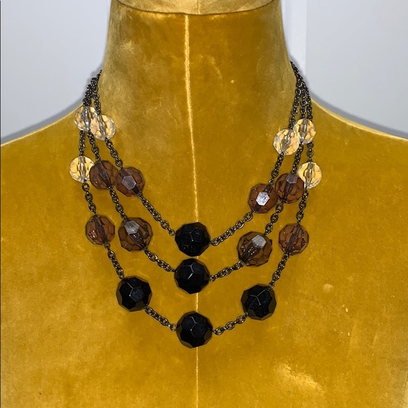 3-strand beaded necklace - Picture 1 of 2